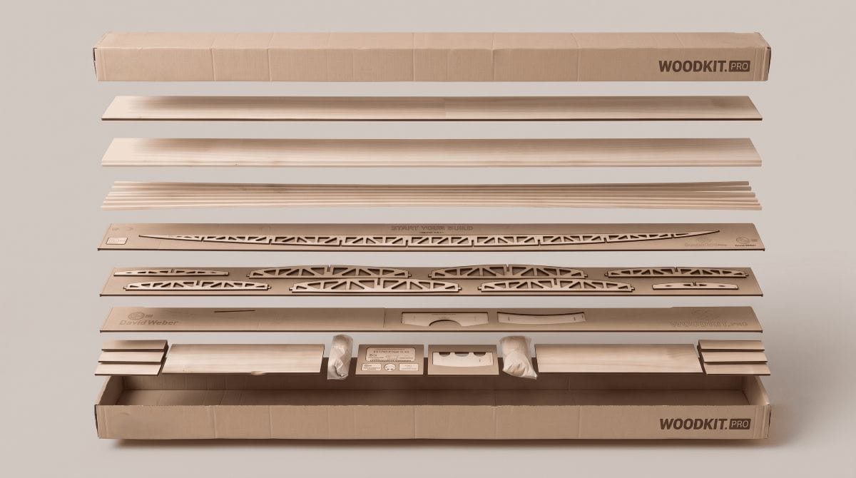 WOODKIT.PRO | Para marcas |9 Piezas del kit WOODKIT en paulownia